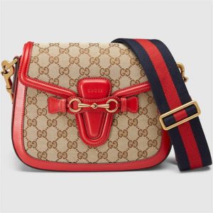 Gucci Lady Web Original GG Shoulder Bag Replica (Varied Colors)