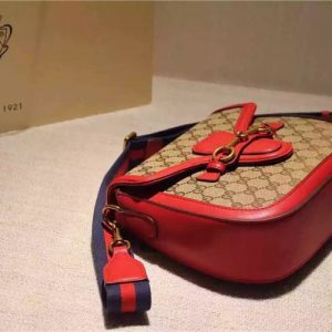 Gucci Lady Web Original GG Shoulder Bag Replica (Varied Colors)