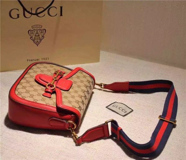 Gucci Lady Web Original GG Shoulder Bag Replica (Varied Colors)