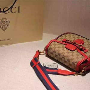 Gucci Lady Web Original GG Shoulder Bag Replica (Varied Colors)