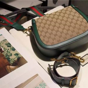 Gucci Lady Web Original GG Shoulder Bag Replica (Varied Colors)