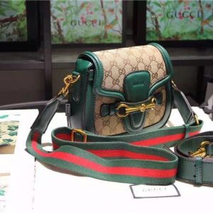 Gucci Small Lady Web Original GG Shoulder Bag (Varied Colors)