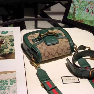 Gucci Small Lady Web Original GG Shoulder Bag (Varied Colors)