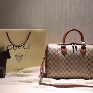 Gucci GG Supreme Boston Top Handle (Varied Colors)