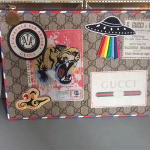 Gucci Courrier GG Supreme Pouch (Varied Colors)