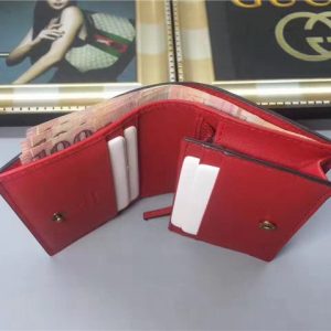 Gucci GG Supreme Card Case With Cherries