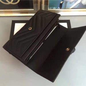 Gucci GG Replica Marmont Continental Wallet (Varied Colors)