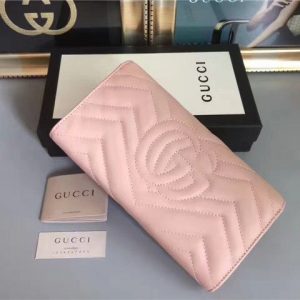 Gucci GG Replica Marmont Continental Wallet (Varied Colors)