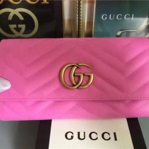 Gucci GG Replica Marmont Continental Wallet (Varied Colors)