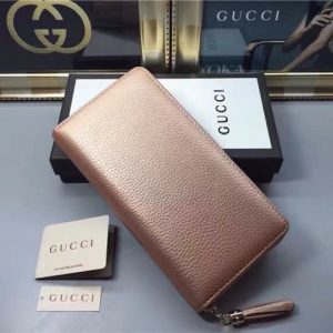 Gucci Soho Leather Zip Around Wallet (Varied Colors)