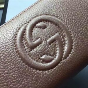 Gucci Soho Leather Zip Around Wallet (Varied Colors)