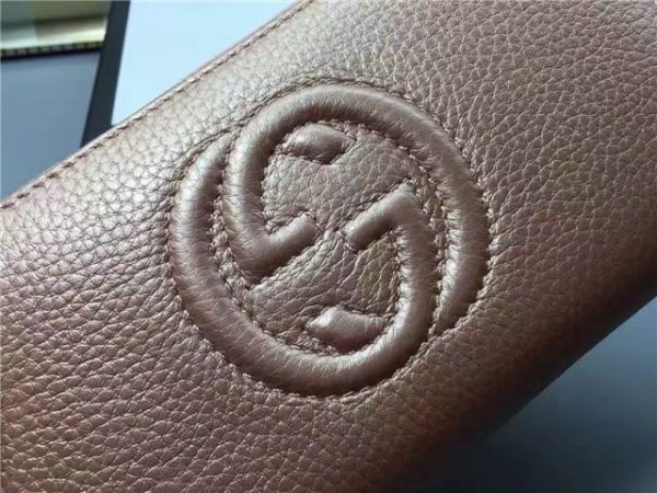 Gucci Soho Leather Zip Around Wallet (Varied Colors)