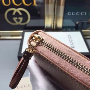 Gucci Soho Leather Zip Around Wallet (Varied Colors)