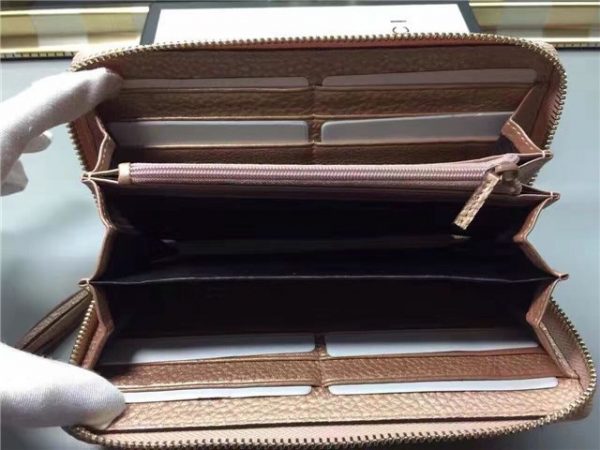 Gucci Soho Leather Zip Around Wallet (Varied Colors)