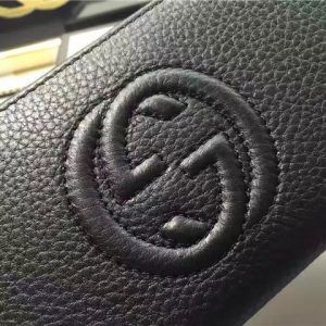 Gucci Soho Leather Zip Around Wallet (Varied Colors)