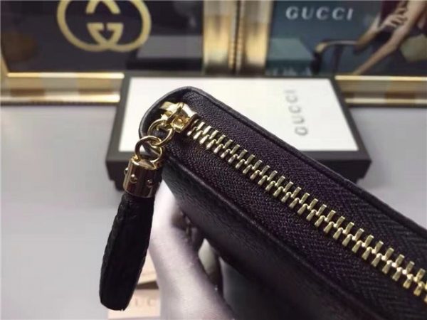 Gucci Soho Leather Zip Around Wallet (Varied Colors)