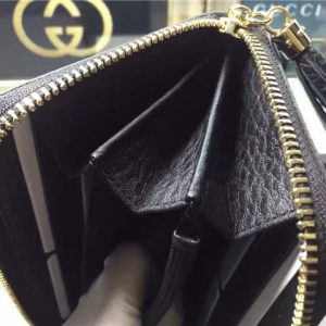 Gucci Soho Leather Zip Around Wallet (Varied Colors)