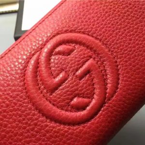 Gucci Soho Leather Zip Around Wallet (Varied Colors)