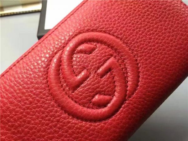 Gucci Soho Leather Zip Around Wallet (Varied Colors)