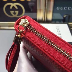 Gucci Soho Leather Zip Around Wallet (Varied Colors)