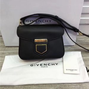 Givenchy Nobile Mini Shoulder Bag Black Smooth Leather
