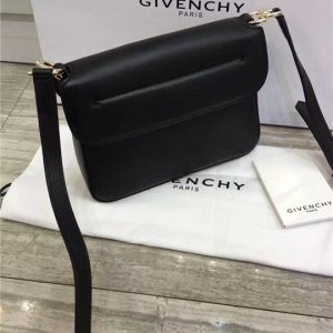 Givenchy Nobile Mini Shoulder Bag Black Smooth Leather