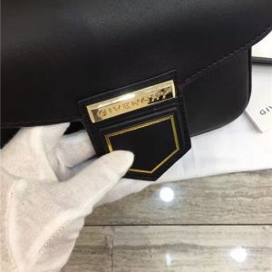 Givenchy Nobile Mini Shoulder Bag Black Smooth Leather