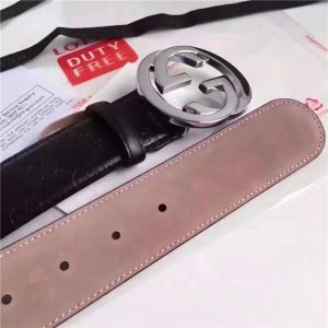 Gucci GG Signature Leather Replica Belt (Varied Colors)