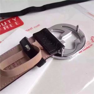 Gucci GG Signature Leather Replica Belt (Varied Colors)