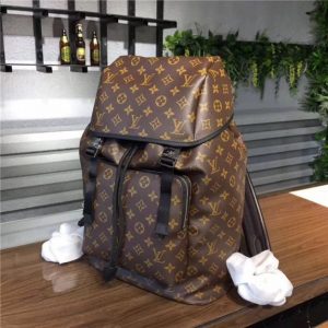 Louis Vuitton Zack Backpack Monogram Macassar Canvas