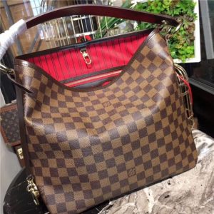 Louis Vuitton Replica Delightful Damier Ebene PM Bag