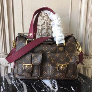 Louis Vuitton Manhattan Monogram Raisin