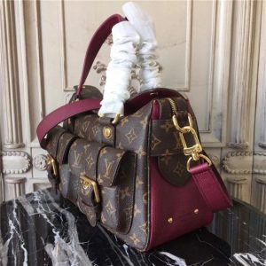 Louis Vuitton Manhattan Monogram Raisin