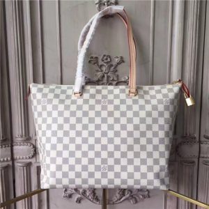 Louis Vuitton Iena Replica MM Damier Azur Canvas