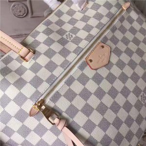 Louis Vuitton Iena Replica MM Damier Azur Canvas