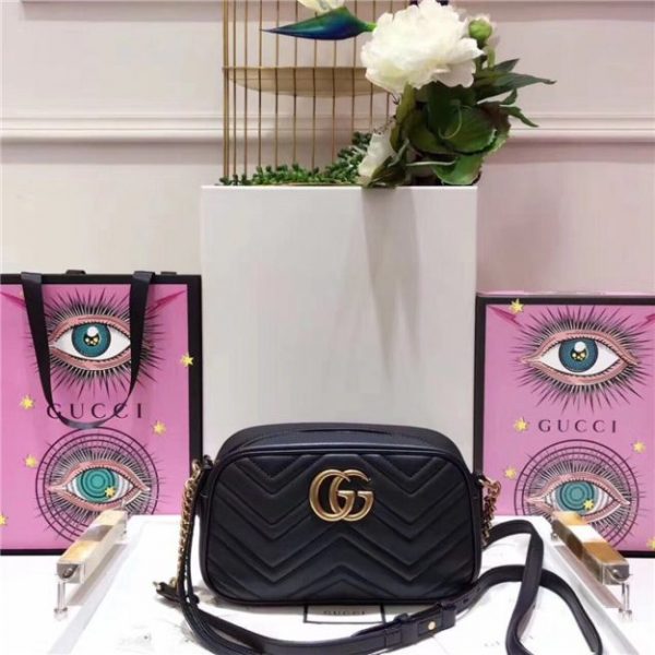 Gucci GG Marmont Matelasse Medium Replica Shoulder Bag (Varied Colors)