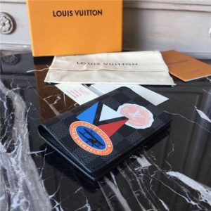 Louis Vuitton Pocket Organizer Damier Graphite Stickers