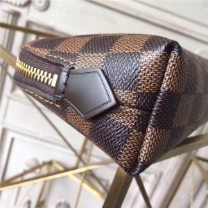 Louis Vuitton Cosmetic Replica Pouch Damier Ebene Canvas