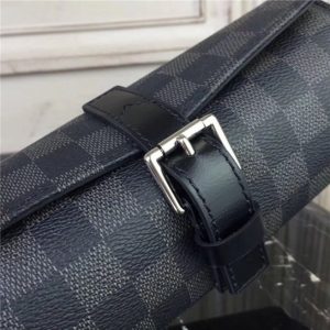 Louis Vuitton Damier Graphite Canvas 3 Watch Case