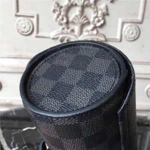 Louis Vuitton Damier Graphite Canvas 3 Watch Case