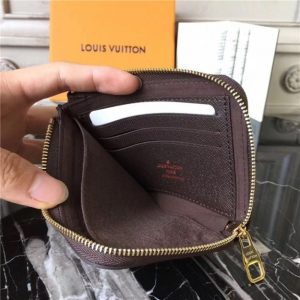 Louis Vuitton Coin Purse Damier Ebene Canvas