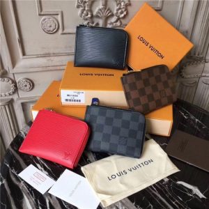 Louis Vuitton Coin Purse Damier Ebene Canvas