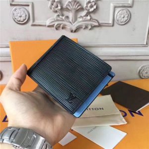 Louis Vuitton Multiple Wallet Monogram Eclipse Epi