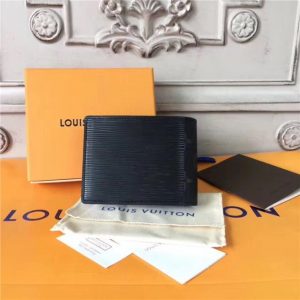 Louis Vuitton Multiple Wallet Monogram Eclipse Epi