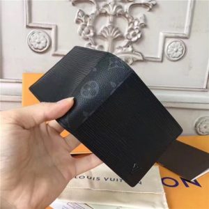 Louis Vuitton Multiple Wallet Monogram Eclipse Epi