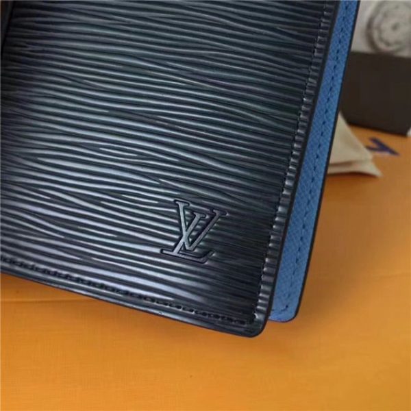 Louis Vuitton Brazza Wallet Monogram Eclipse Epi