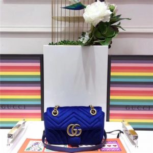 Gucci GG Marmont Velvet Mini Fake Bag (Varied Colors)