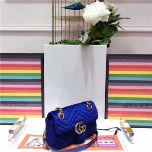 Gucci GG Marmont Velvet Mini Fake Bag (Varied Colors)