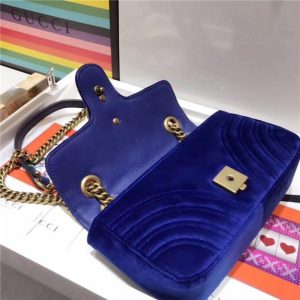 Gucci GG Marmont Velvet Mini Fake Bag (Varied Colors)