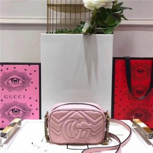 Gucci GG Marmont Matelasse Replica Mini Bag (Varied Colors)